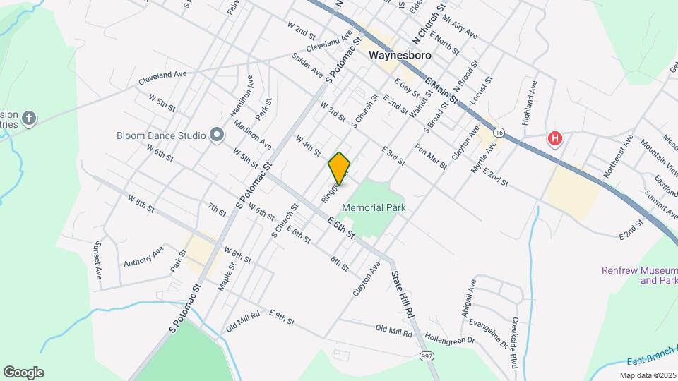 321 Ringgold St, Unit 321 A Mapa y Detalles de la Ubicación