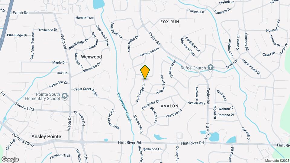 8404 Park Ridge Ln Map and Location Details