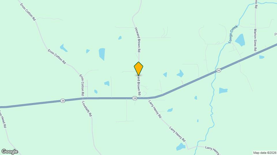 1056 Howard Brown Rd Map and Location Details