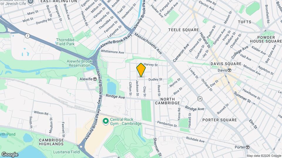 137 Dudley St, Unit 2 Map and Location Details