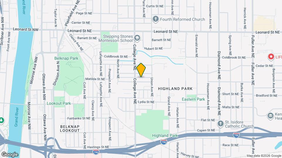 519 Shirley St NE Map and Location Details