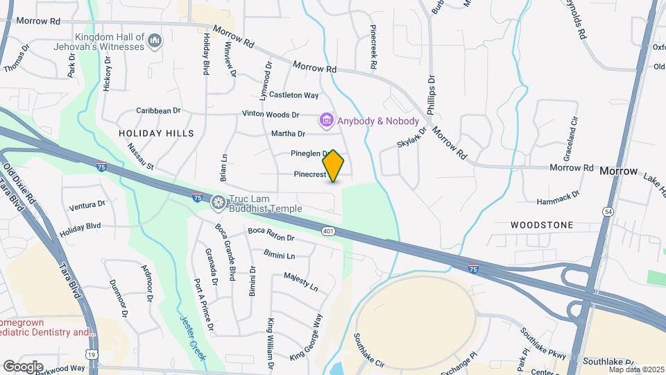 Room in House on Brian Ln Map and Location Details