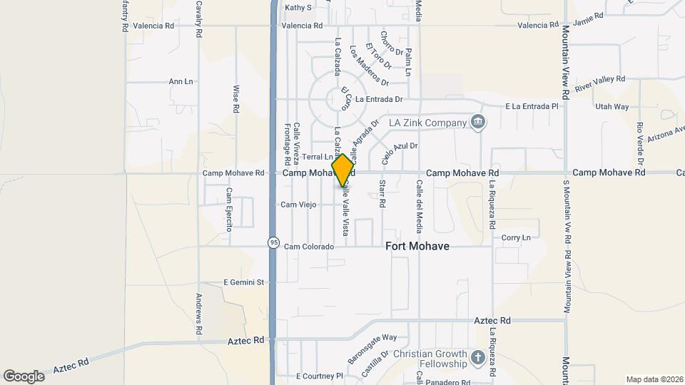 4529 Calle Valle Vista Map and Location Details