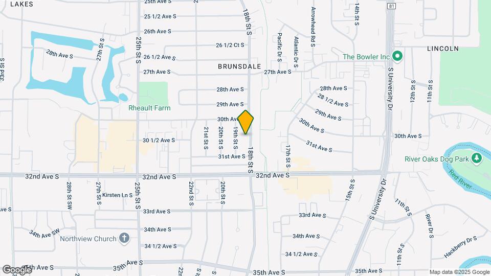 3027 18th St S Map and Location Details