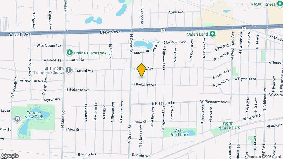 515 N La Londe Ave Map and Location Details