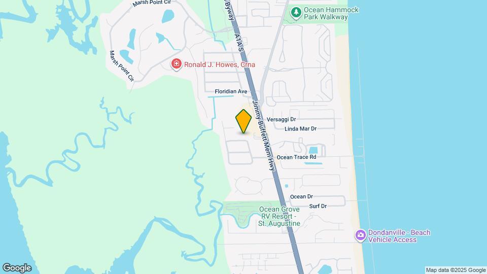 218 N Ocean Trace Rd Map and Location Details