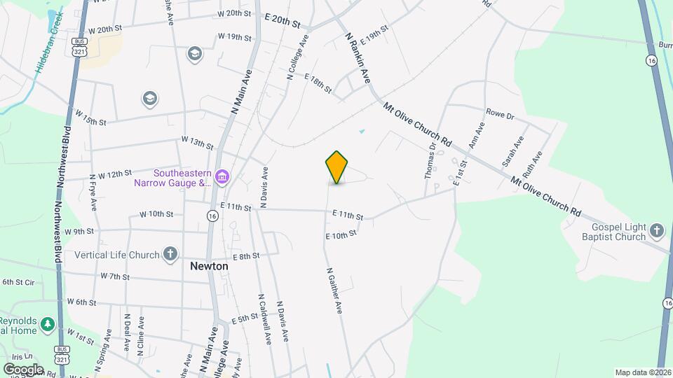 1156 McRee Heights Cir Map and Location Details