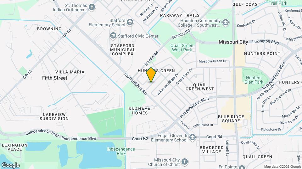 2026 Sandy Knoll Dr Map and Location Details