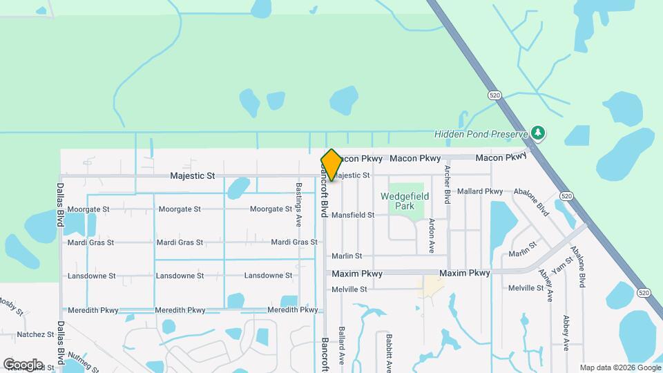 2219 Bancroft Blvd Map and Location Details