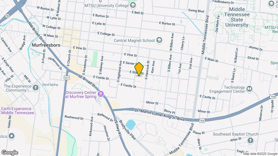 612 Sun Cir Map and Location Details