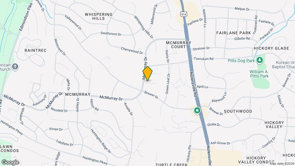 5104 Parishwood Ct Map and Location Details