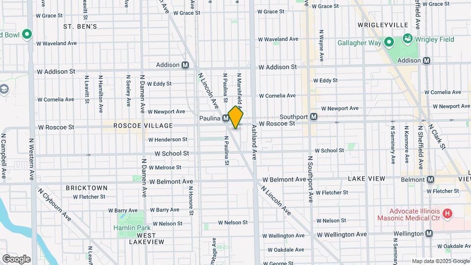 3341 N Lincoln Ave Map and Location Details