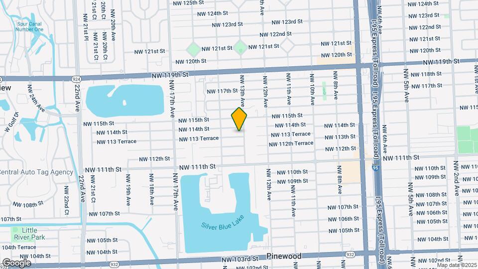 1315 NW 113 Terrace Mapa y Detalles de la Ubicación