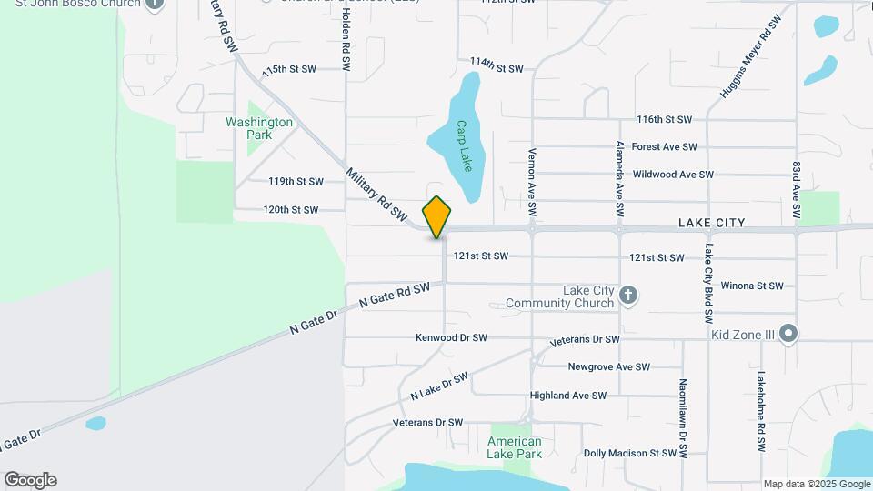 12020 Edgewood Ave SW Map and Location Details