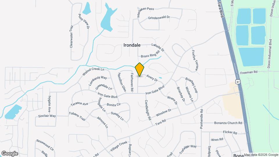 10258 Misty Ridge Dr Map and Location Details