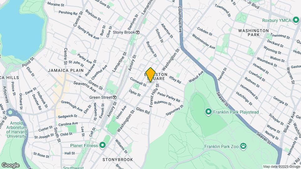 3243 Washington St, Unit 1 Map and Location Details