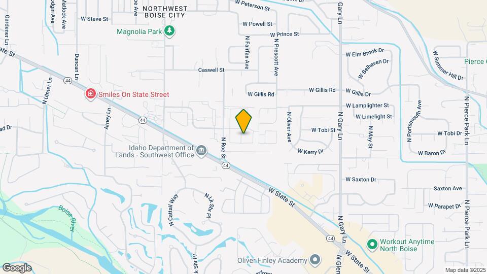 6042 N Hampstead Ave Map and Location Details