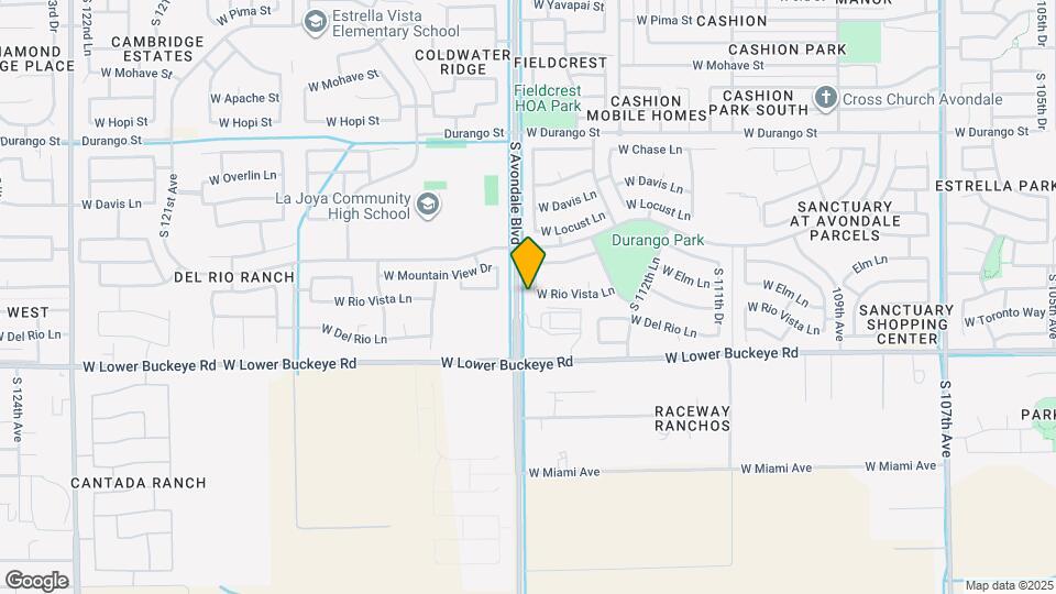 2546 S 114th Ln Map and Location Details