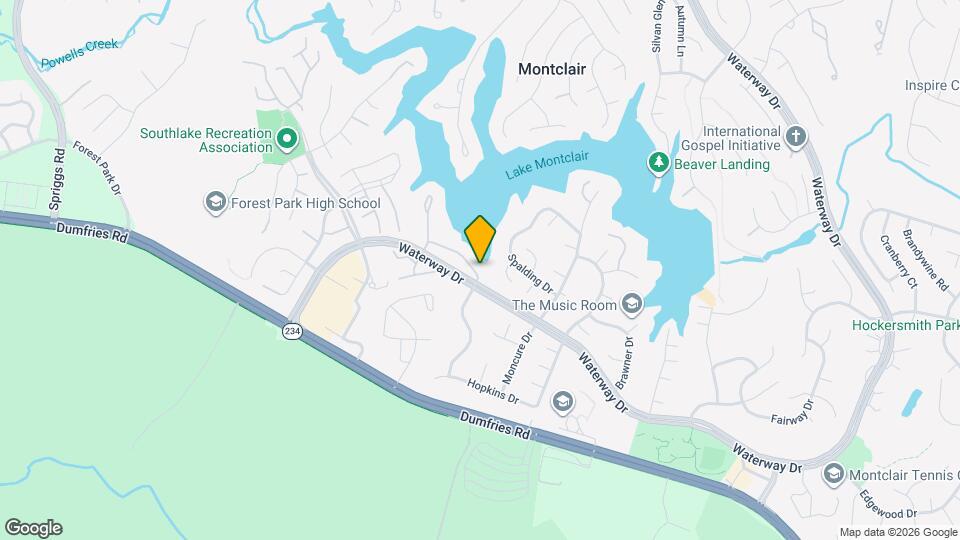 15661 Montview Dr Map and Location Details