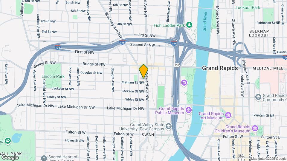 611 Chatham St NW Map and Location Details