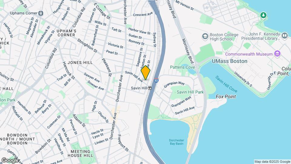 102-110 Savin Hill Ave Mapa y Detalles de la Ubicación