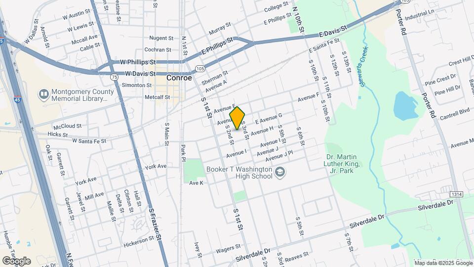 413 E Avenue G Ave Map and Location Details