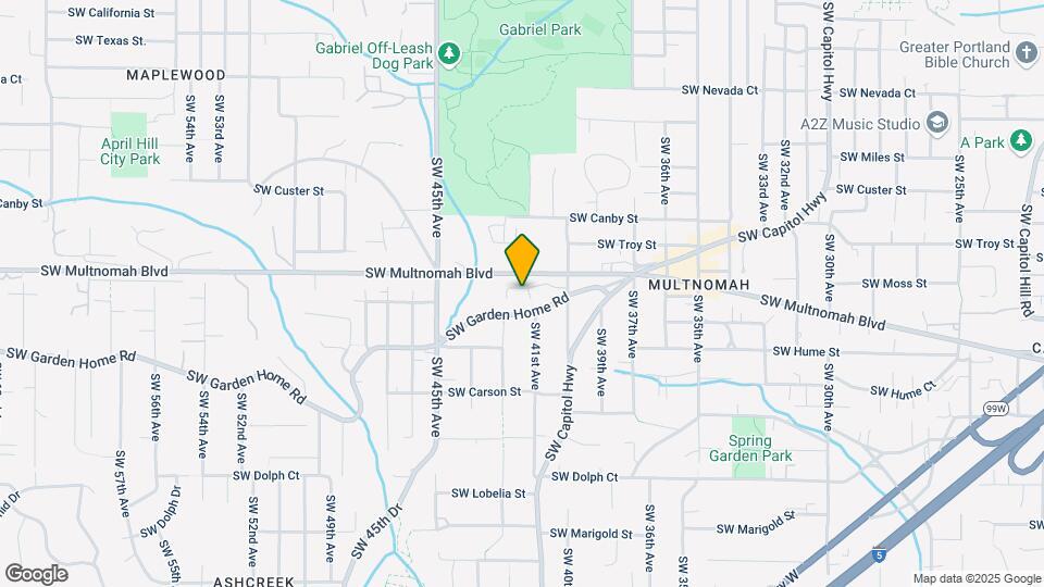 7937 SW 40th Ave Map and Location Details
