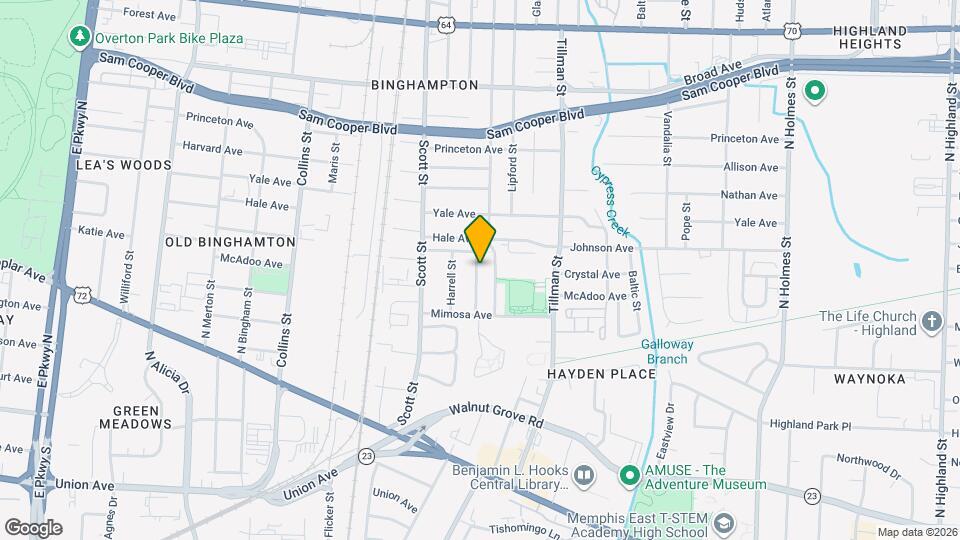 318 Red Oak St Map and Location Details