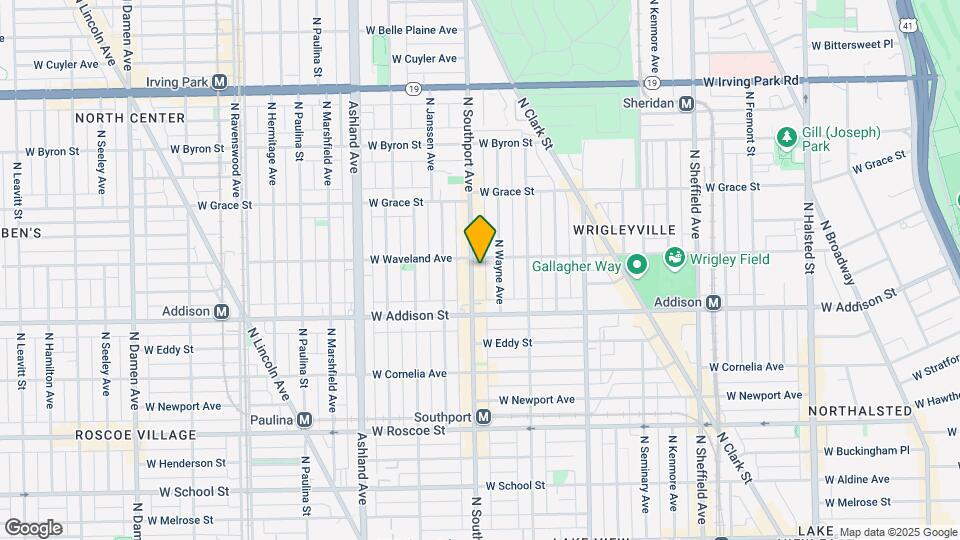 3647 N Southport Ave Mapa y Detalles de la Ubicación