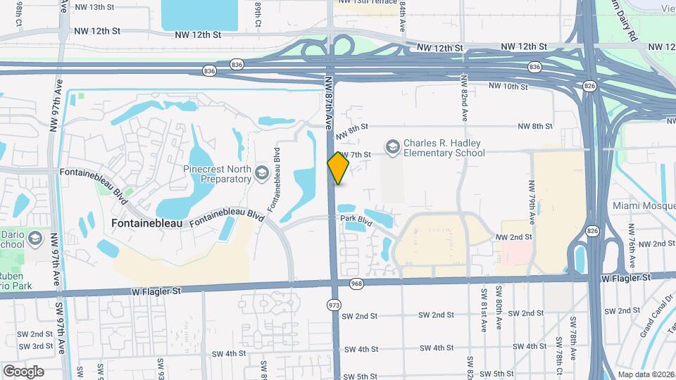 390 NW 86th Pl Map and Location Details