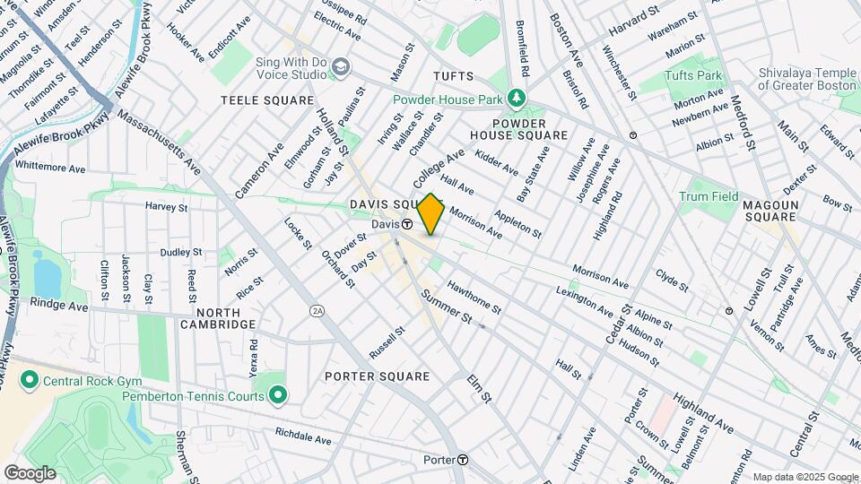 401 Highland Ave, Unit 4 Map and Location Details