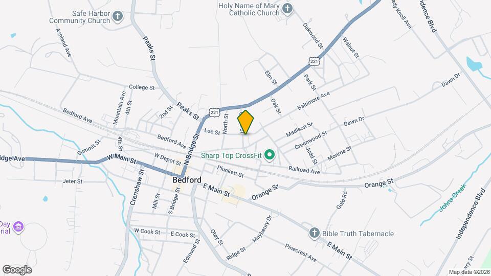 803 Grove St Map and Location Details