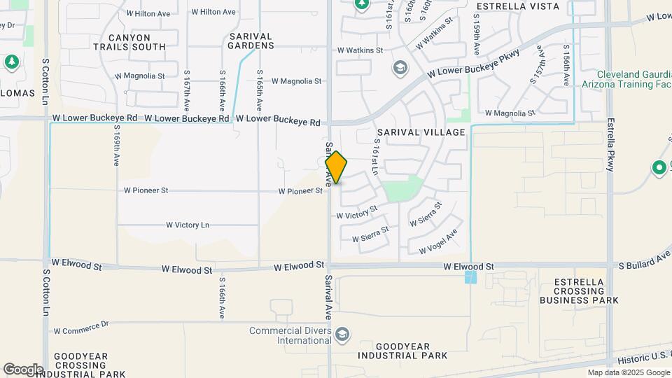 3172 S 162nd Ln Map and Location Details