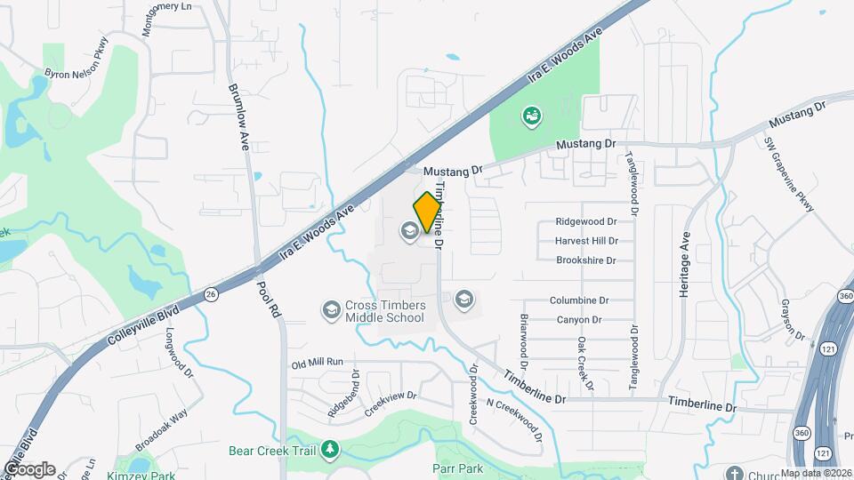 3404-3404 Timberline Dr Map and Location Details