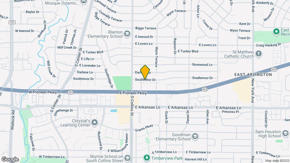 940 Southmoor Dr Map and Location Details