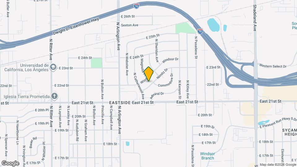 6136 Nimitz Dr Map and Location Details
