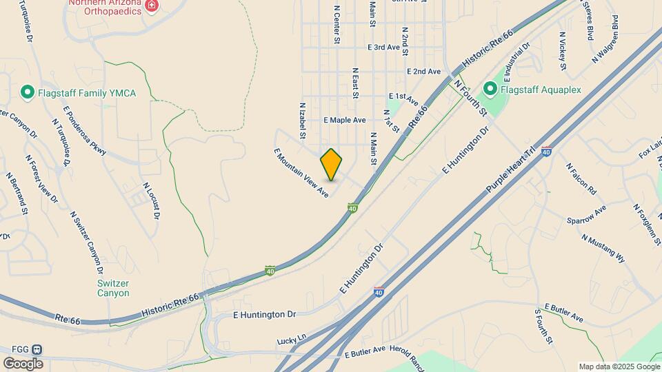 1914 E Mountain View Ave Map and Location Details