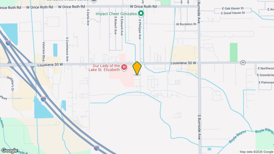 914 W Tony St Map and Location Details