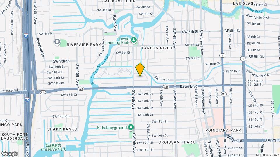 837 SW 11th Ct Map and Location Details