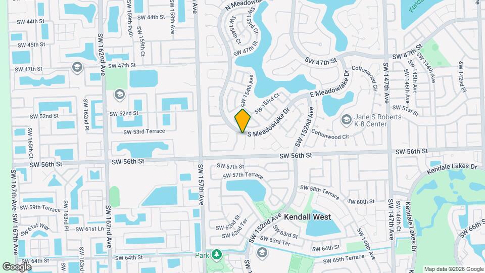 5424 SW 154th Pl Map and Location Details