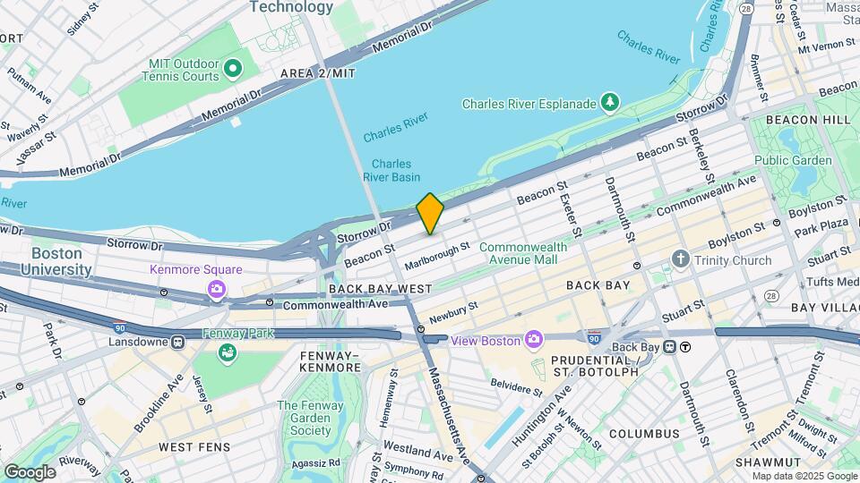 445 Beacon St Map and Location Details