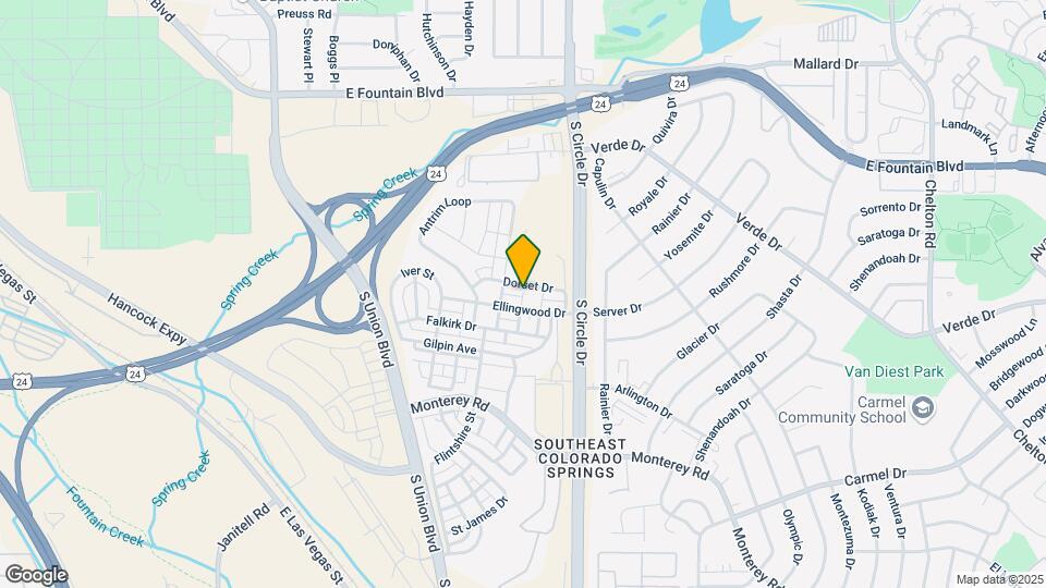 2483 Dorset Dr Map and Location Details