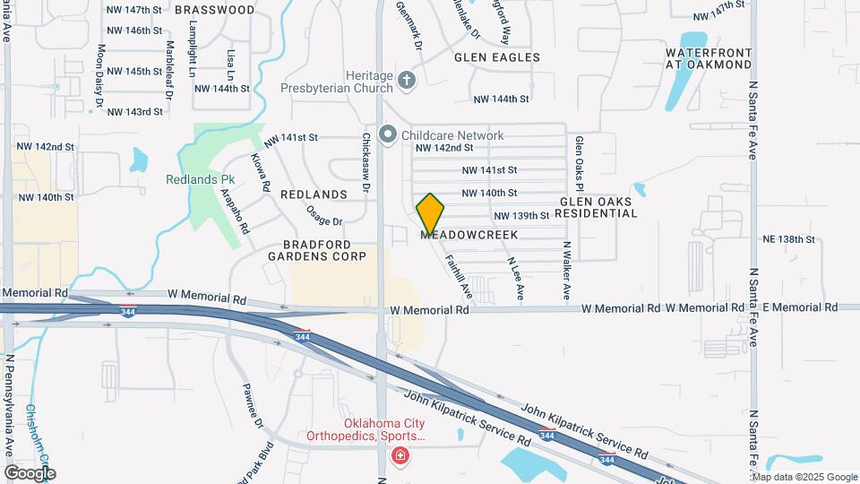 13907 Fairhill Ave Mapa y Detalles de la Ubicación