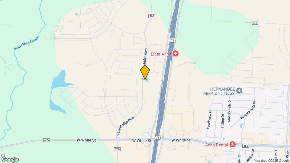 125 S Standridge Blvd Map and Location Details