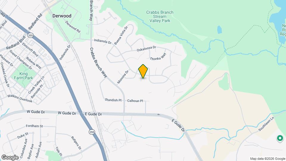 15505 Villisca Terrace Map and Location Details