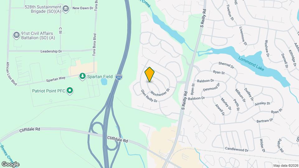 6847 Torrance Ln Map and Location Details