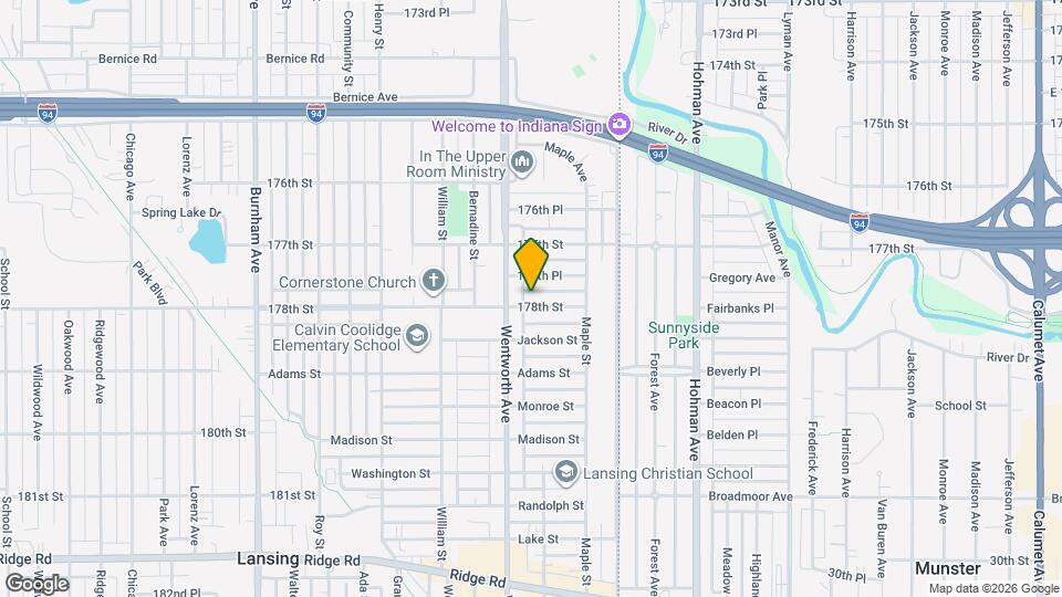 3622 178th St Map and Location Details