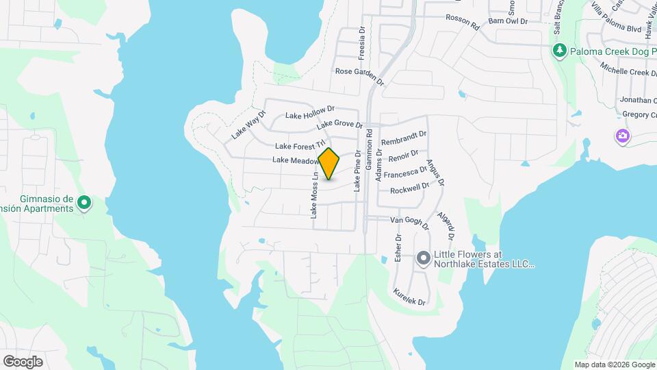 1017 Lake Cypress Ln Map and Location Details
