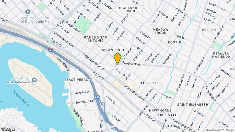 1522 23rd Ave Map and Location Details