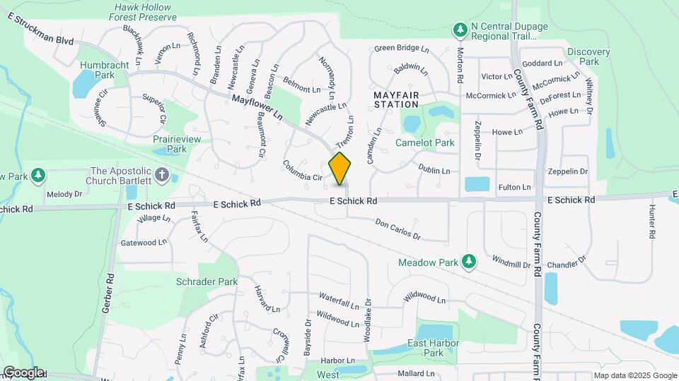 460 Mayflower Ln Map and Location Details